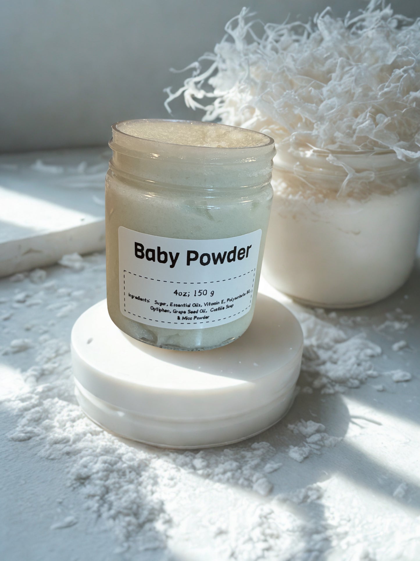 Baby powder 2oz Whipped or Non Whipped