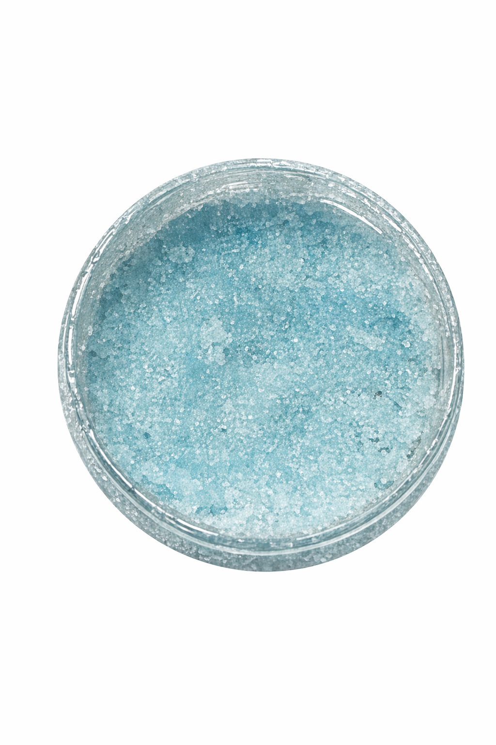 4oz blue cotton candy sugar scrub